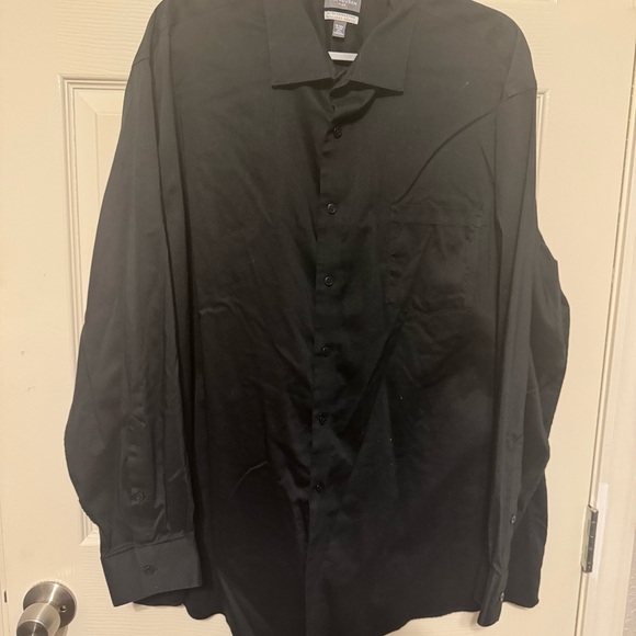Van Heusen Other - Van Heusen Black Dress Shirt Long Sleeve